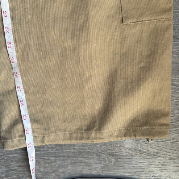 THE FRANKIE SHOP Hailey Oversized Cotton Cargo Pants Small - Picture 11 of 16